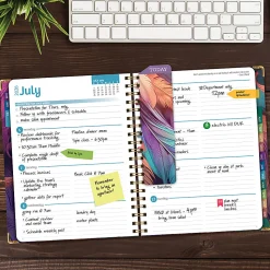 2026-2027 Excello Brands 14-Month Academic Year Hardcover Weekly/Monthly Fashion Planner, 8-1/2