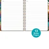 2026-2027 Excello Brands 14-Month Academic Year Hardcover Weekly/Monthly Fashion Planner, 8-1/2" x 11", Lake View, May To June, Total Qty 1