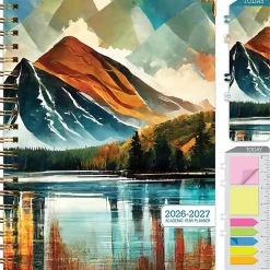 2026-2027 Excello Brands 14-Month Academic Year Hardcover Weekly/Monthly Fashion Planner, 8-1/2