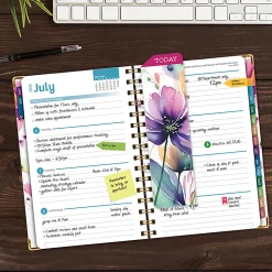 2026-2027 Excello Brands 14-Month Academic Year Hardcover Weekly/Monthly Fashion Planner, 5-1/2