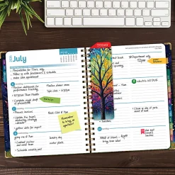 2026-2027 Excello Brands 14-Month Academic Year Hardcover Weekly/Monthly Fashion Planner, 8-1/2