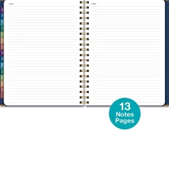 2026-2027 Excello Brands 14-Month Academic Year Hardcover Weekly/Monthly Fashion Planner, 8-1/2