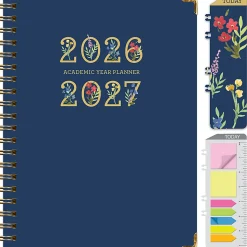 2026-2027 Excello Brands 14-Month Academic Year Hardcover Weekly/Monthly Fashion Planner, 8-1/2