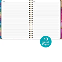 2026-2027 Excello Brands 14-Month Academic Year Hardcover Weekly/Monthly Fashion Planner, 8-1/2