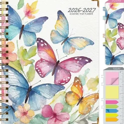 Excello Brands 2026-2027 14-Month Academic Hardcover Weekly/Monthly Fashion Planner, 8-1/2