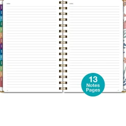 2026-2027 Excello Brands 14-Month Academic Year Hardcover Weekly/Monthly Fashion Planner, 5-1/2