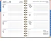2026-2027 Excello Brands 15-Month Weekly/Monthly Academic Year Large Print Planner, 5” x 8", Pink Gold Numbers, May To June, Total Qty 1