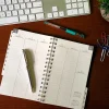 2026-2027 Excello Brands 14-Month Weekly/Monthly Academic Year Essential Planner, 5” x 8", Clear Frosted, May To June, Total Qty 1