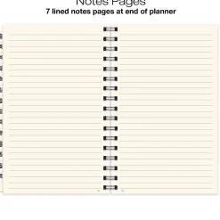 2026-2027 Excello Brands 14-Month Weekly/Monthly Academic Year Essential Planner, 5” x 8