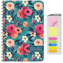 2026-2027 Excello Brands 15-Month Weekly/Monthly Academic Year Large Print Planner, 5” x 8