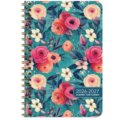2026-2027 Excello Brands 15-Month Weekly/Monthly Academic Year Large Print Planner, 5” x 8