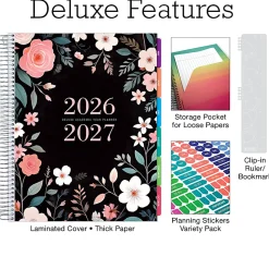 2026-2027 Excello Brands 14-Month Weekly/Monthly Academic Year Deluxe Planner, 8-1/2” x 11