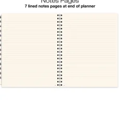 2026-2027 Excello Brands 14-Month Weekly/Monthly Academic Year Essential Planner, 8-1/2” x 11
