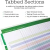 2026-2027 Excello Brands Weekly/Monthly Academic Year Deluxe Teacher Planner, 8-1/2" x 11", Black Tree Seasons, August To July, Total Qty 1