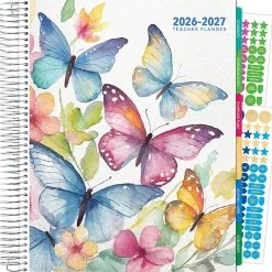 2026-2027 Excello Brands Weekly/Monthly Academic Year Deluxe Teacher Planner, 8-1/2