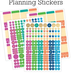 2026-2027 Excello Brands Weekly/Monthly Academic Year Deluxe Teacher Planner, 8-1/2