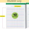2026-2027 Excello Brands Weekly/Monthly Academic Year Teacher Planner, 8-1/2" x 11", Teal Gold Marble, August To July, Total Qty 1