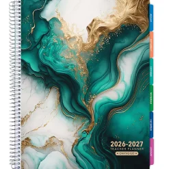 2026-2027 Excello Brands Weekly/Monthly Academic Year Teacher Planner, 8-1/2