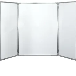 Excello Global Products Magnetic Dry-Erase Wall-Mounted Folding Whiteboard, 40