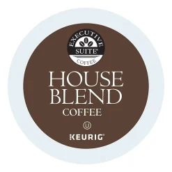 Executive Suite® Coffee Single-Serve Coffee K-Cup® Pods, House Blend, Carton Of 70