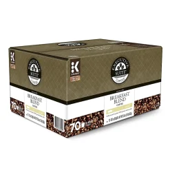 Executive SuiteĀ® Coffee Single-Serve Coffee K-CupĀ® Pods, Breakfast Blend, Carton Of 70