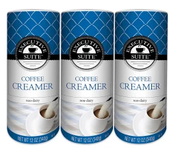 Executive Suite™ Non-Dairy Coffee Creamer, 12 Oz, Case Of 24 Canisters, 8 x 3 Per Pack