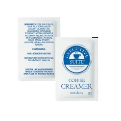 Executive Suite Non-Dairy Coffee Creamer, 0.07 Oz, Box Of 500 Packets