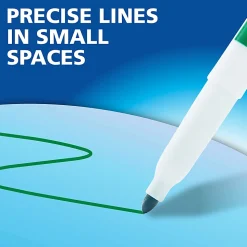 EXPO® 2 Low-Odor Dry-Erase Markers, Fine Point, Assorted Colors, Pack Of 4