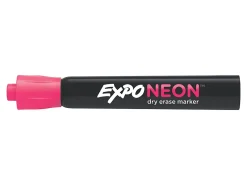 EXPO® Neon Dry-Erase Markers, Assorted, Pack Of 5