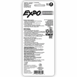 Expo Wet Erase Markers, Fine Tip - Fine Marker Point - Erasable - Assorted Ink - 4 / Pack