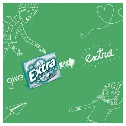 Extra® Polar Ice Sugar Free Gum, 0.095 Oz