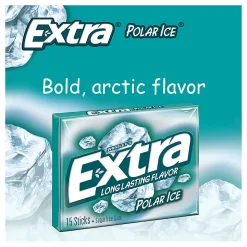 Extra® Polar Ice Sugar Free Gum, 0.095 Oz
