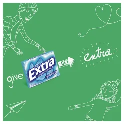 Extra® Sugar-Free Peppermint Gum, 0.095 Oz