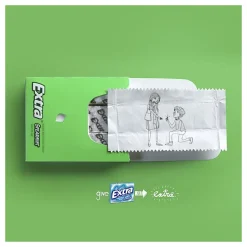 Extra® Sugar-Free Peppermint Gum, 0.095 Oz