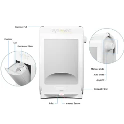 EyeVac Professional, Designer White, Total Qty 1