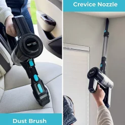 EyeVac Reach Cordless Stick Vacuum, Black, Total Qty 1