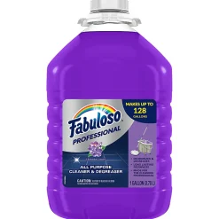 Fabuloso® All-Purpose Cleaner, Lavender Scent, 1 Gallon, Case Of 4 Bottles