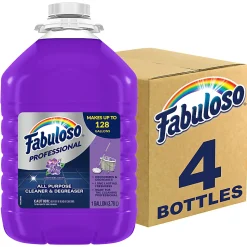 Fabuloso® All-Purpose Cleaner, Lavender Scent, 1 Gallon, Case Of 4 Bottles