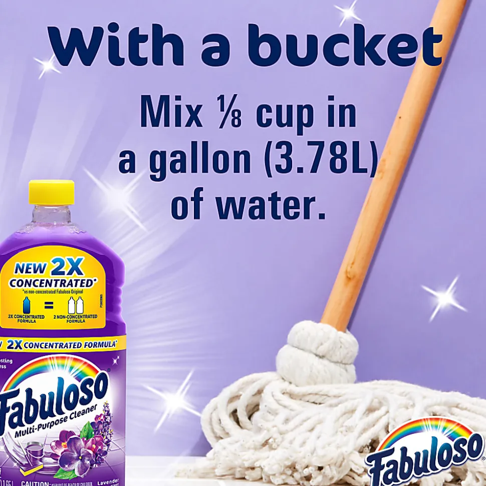 Fabuloso® All-Purpose Cleaner, Lavender Scent, 33.8 Oz Bottle