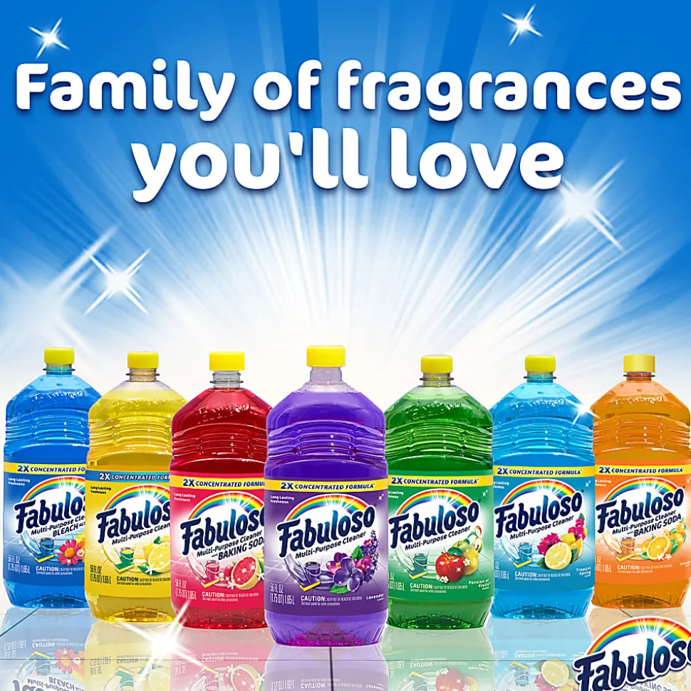 Fabuloso® All-Purpose Cleaner, Lavender Scent, 33.8 Oz Bottle