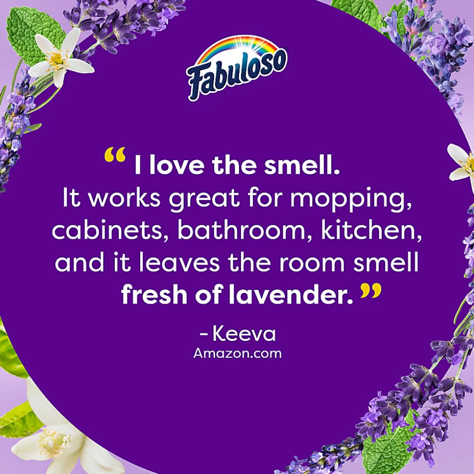 Fabuloso Multi-Purpose Cleaner, Lavender Scent, 128 Oz
