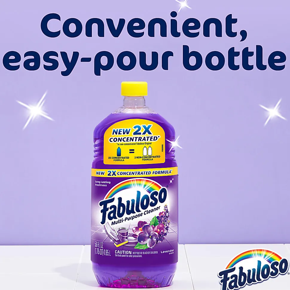 Fabuloso Multi-Purpose Cleaner, Lavender Scent, 128 Oz