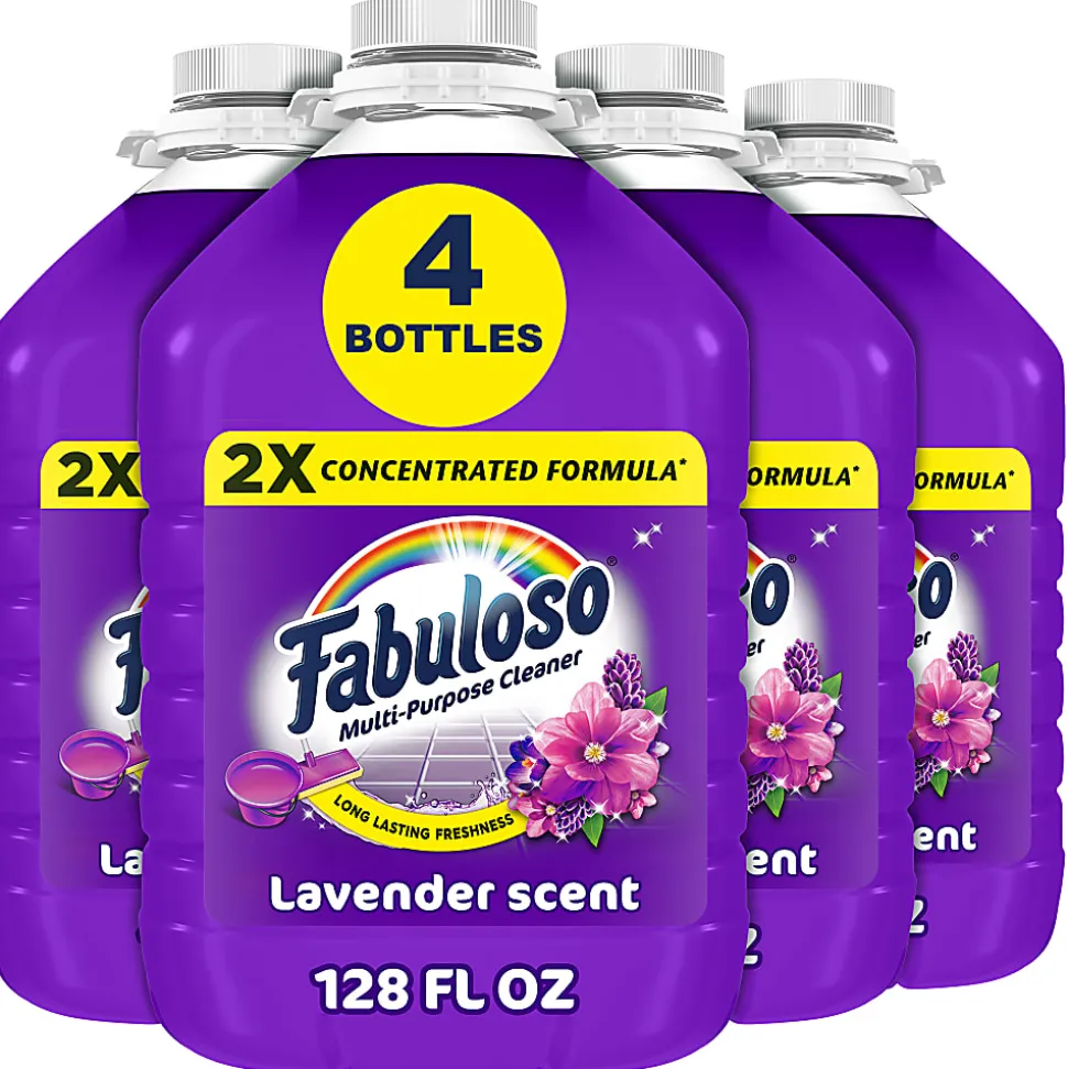 Fabuloso Multi-Purpose Cleaner, Lavender Scent, 128 Oz