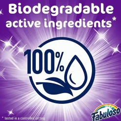 Fabuloso Multi-Purpose Cleaner, 128 Oz, Lavender Scent, Total Qty 4