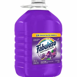 Fabuloso Multi-Purpose Cleaner, 128 Oz, Lavender Scent, Total Qty 4