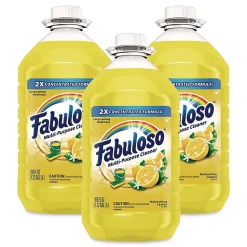 Fabuloso® Multi-use Cleaner, Lemon Scent, 169 oz Bottle, 3/Carton