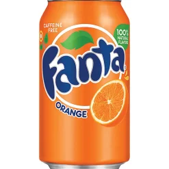 Fanta Orange, 12 Oz. Cans, Case Of 24