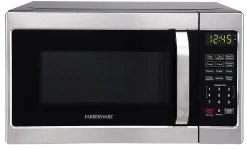 Farberware Classic FMO07AHTBKJ 0.7 Cu Ft Microwave Oven, Brushed Stainless