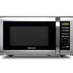 Farberware Professional 1.6 Cu. Ft. Microwave Oven, Silver/Black