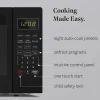 Farberware 1000W Compact Countertop Microwave Oven, 1.1 Cu. Ft., Black, Total Qty 1
